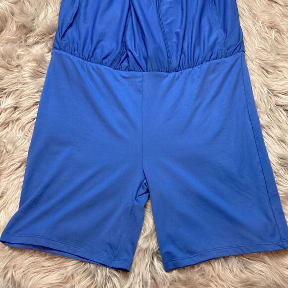 Zuda Z Cool Jersey Skort Pull-on w/ Drawstring and Pockets- Active blue - Picture 4 of 10